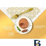 نمای جزئیات کنسرو غذای گربه بالغ گورمت مد Chopped Mix Series طعم میکس وزن ۸۵ گرم بسته ۸ عددی پرداخت و جزئیات مواد