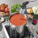 نمای کناری گوشت کوب برقی چندکاره 2400 وات کاسو مدل HB 2400 Pro XL پروفایل و ساختار