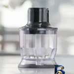 نمای کناری گوشت کوب برقی براون مدل MQ 9147 با کیفیت عالی پروفایل و ساختار