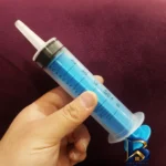 نمای کناری سرنگ غذای کمکی طوطی سانان مدل B۱۰۹ بسته ۱۴ عددی اصل پروفایل و ساختار
