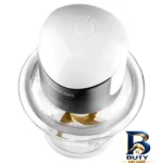 نمای کناری خردکن سنکور مدل SCB 6150SS با طراحی مدرن پروفایل و ساختار