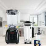 نمای کناری مخلوط کن و آسیاب ۲ لیتری گلاوا مدل GB۲۰۰ اصل پروفایل و ساختار