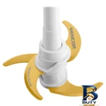 نمای جلو خردکن سنکور مدل SCB 6150SS با طراحی مدرن طراحی و جزئیات کلیدی