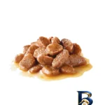 نمای بسته بندی غذای خشک و پوچ گربه بالغ رویال کنین طعم مرغ وزن 3500 گرم بسته 13 عددی برچسب و بسته بندی