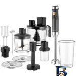 نمای بسته بندی گوشت کوب برقی چندکاره 1500 وات سنکور مدل SHB 6552BK برچسب و بسته بندی
