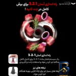 نمای جزئیات خردکن تفال مدل DPA۱۳۰ اصل پرداخت و جزئیات مواد