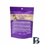 نمای کناری تشویقی گربه اسنکی مدل Crunch با طعم مرغ و ماهی وزن 240 گرم مجموعه 4 عددی پروفایل و ساختار
