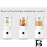 نمای کناری مخلوط کن ۱۶۰۰ لیتری شیائومی مدل Smart Blender MCLJ۰۰۱CM-۱A اصل پروفایل و ساختار