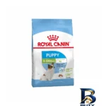 نمای جلو غذای خشک سگ رویال کنین مدل puppy x-small با وزن 1.5 کیلوگرم طراحی و جزئیات کلیدی