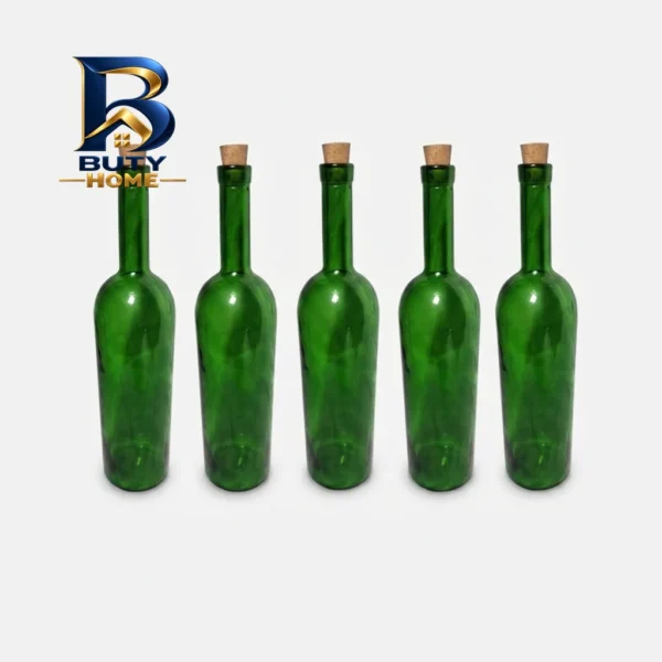 بطری شیشه ای مدل Splus بسته ۵ عددی