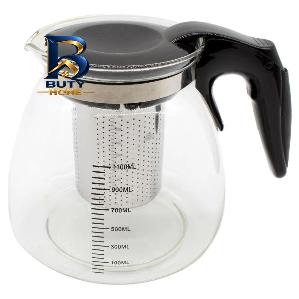 قوری پیرکس مدل glass teapot