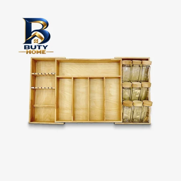 ست جاادویه ۱۰ پارچه مدل جاقاشقی کشویی کد BM۵۰۵۰ اصل