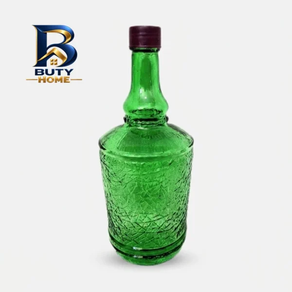 بطری شیشه ای طرح برفی مدل 1
