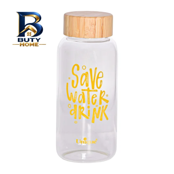 بطری آب یونیک طرح save water کد 3060 با گنجایش 0.83 لیتر