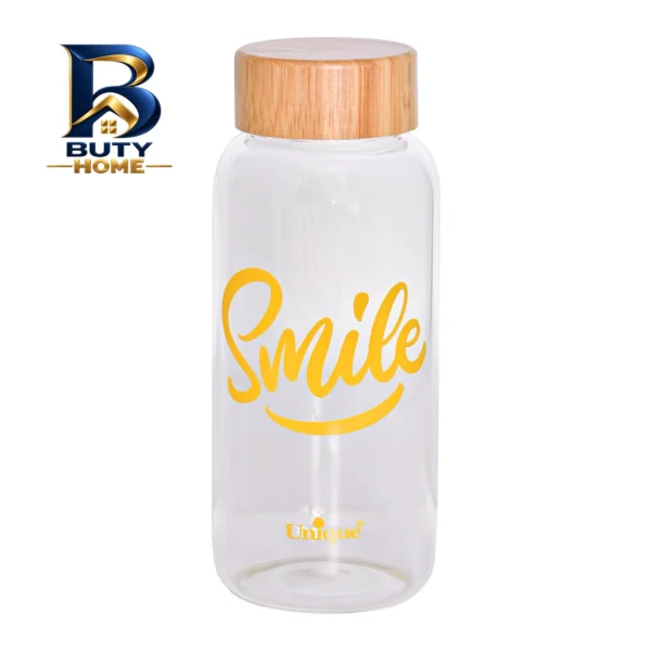 بطری آب یونیک طرح smile کد 3060 با گنجایش 0.83 لیتر