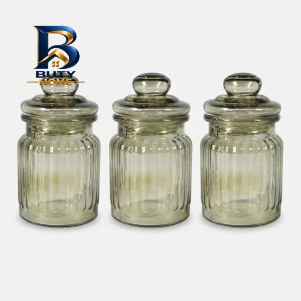ست ادویه ۳ تکه طرح ویو شیشه ای