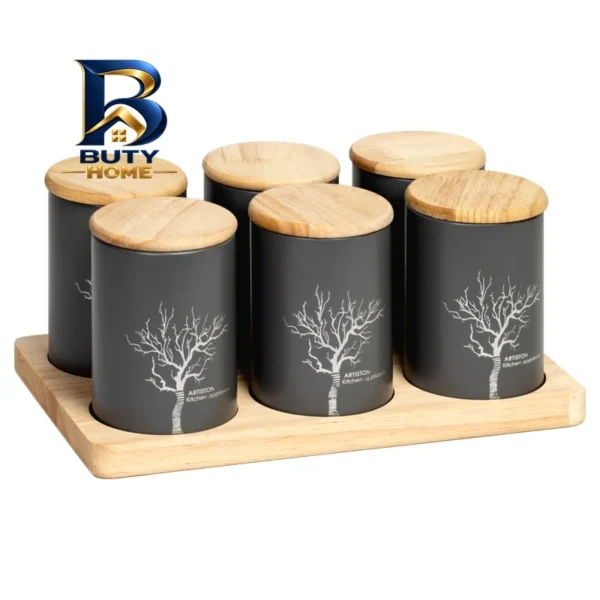 سرویس ادویه ۷ پارچه طرح درخت کد DH۷۶۰۴ اصل