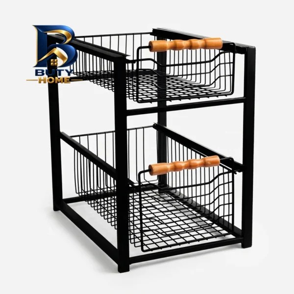 سبد پیاز و سیب زمینی آس مدل کشویی تو کابینتی کد 7253