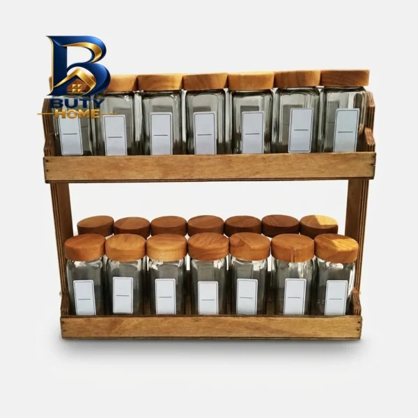ست جا ادویه ۲۸ پارچه مدل CHD-۲۸ همراه استند اصل