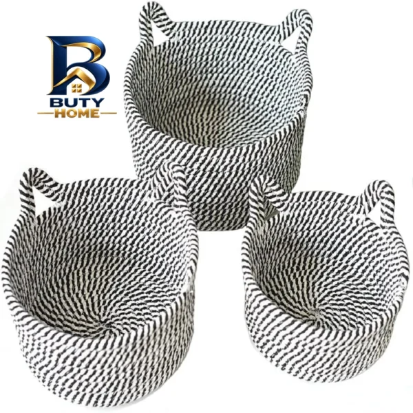 سبد سبزی مدل zebra مجموعه ۳ عددی اصل