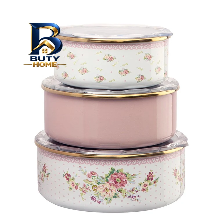 ظرف نگهدارنده مدل Rosalinda انگلیش هوم مجموعه 3 عددی