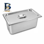 ظرف نگهدارنده استیل مدل بن ماری 1/1 مناسب سرو غذا