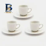 سرویس قهوه خوری ۶ پارچه شرکت صنایع چینی تقدیس مدل هتلی کد ۴