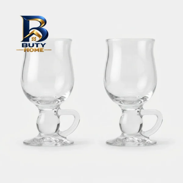 بستنی خوری شیشه ای مدل Irish Coffee 44109 کد 9001 بسته 2 عددی