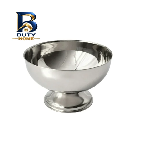 بستنی خوری استیل مدل پایه دار جام
