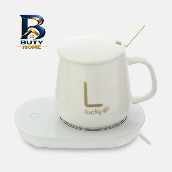 ماگ حرارتی لاکی مدل هیتردار با صفحه گرم کن