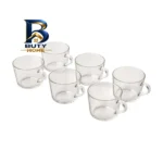 فنجان لیمون مدل دسته دار کد DH۲۲۸۲ مجموعه ۶ عددی اصل