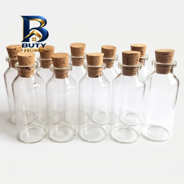 بطری شیشه ایران کرک مدل ویال بسته ۱۲ عددی