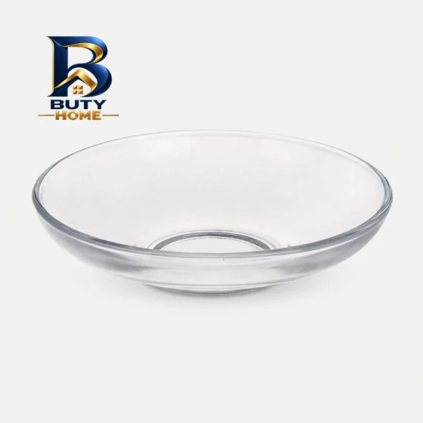 نعلبکی شیشه ای سری اسکاردار کد 650 بسته 6 عددی