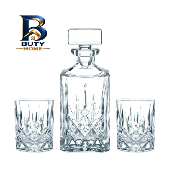 سرویس لیوان و پارچ ناخمن مدل Noblesse کد 4887 بسته 3 عددی