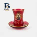 سرویس چای خوری ۱۲ پارچه پاشاباغچه با طرح شاه عباسی