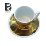 سرویس قهوه خوری ۱۲ پارچه مناسب برای ۶ نفر طرح نیلوفر