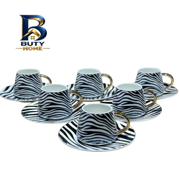 سرویس قهوه خوری ۱۲ پارچه آرو مدل Zebra