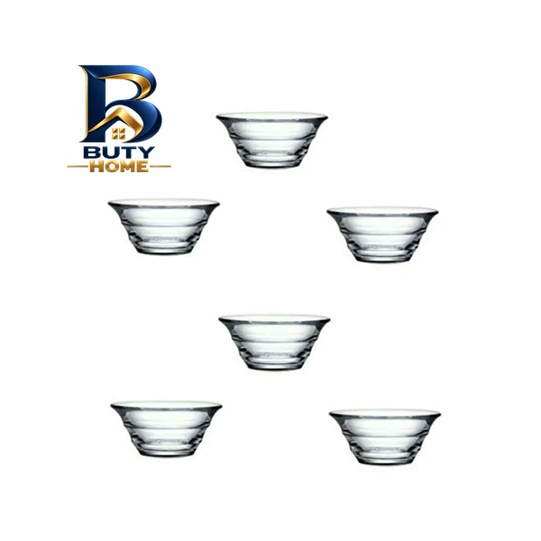 پیاله شیشه ای پاشاباغچه مدل گاستروبوتیک کد 53889 بسته ۶ عددی