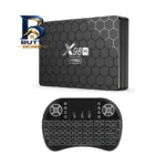 اندروید باکس مدل X۹۸H PRO ۴/۳۲GB همراه کیبورد i۸ اصل