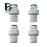 تبدیل اتصال رزوه 1/4 به فیتینگ 6 تکومن مدل best بسته 4 عددی