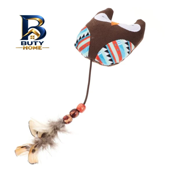 اسباب بازی گربه مدل عروسک جغد طرح زیبا