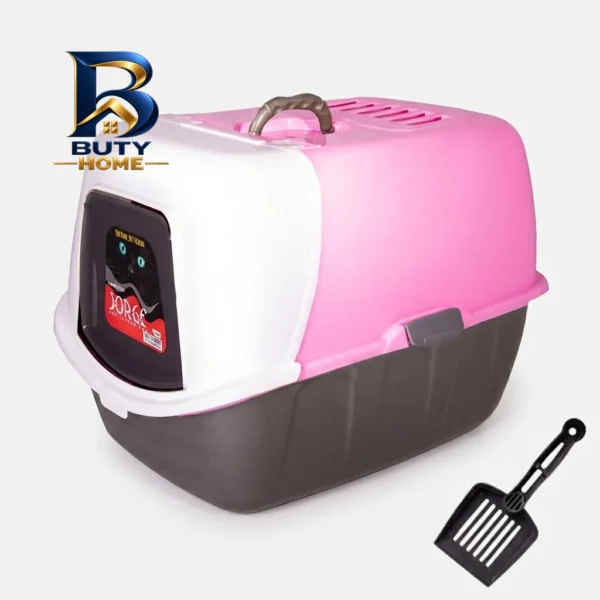 سطل خاک گربه درپوش دار مدل 03