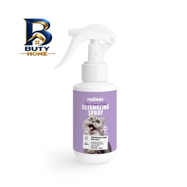اسپری نئوپت مدل Detangling Spray برای بازکننده گره موی گربه حجم 120 میلی گرم