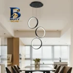 لوستر آویز شاهان تک مدل three rings