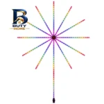 چراغ تزئینی دیواری RGB-Smart با طرح آتش بازی