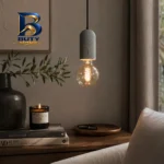 چراغ آویز بتنی ۱ شعله ایکس پروداکتس مدل Luce Milano