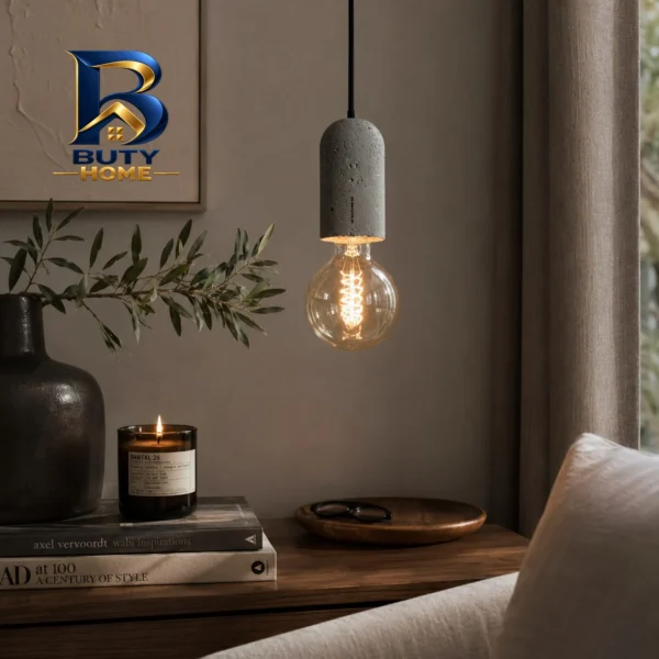 چراغ آویز بتنی ۱ شعله ایکس پروداکتس مدل Luce Milano