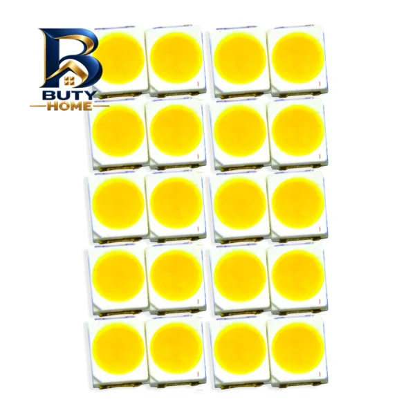 چیپ ال ای دی 1 وات مدل SMD 2835-W بسته 20 عددی