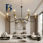 لوستر 6 شعله شاهان تک مدل ASA..B.G