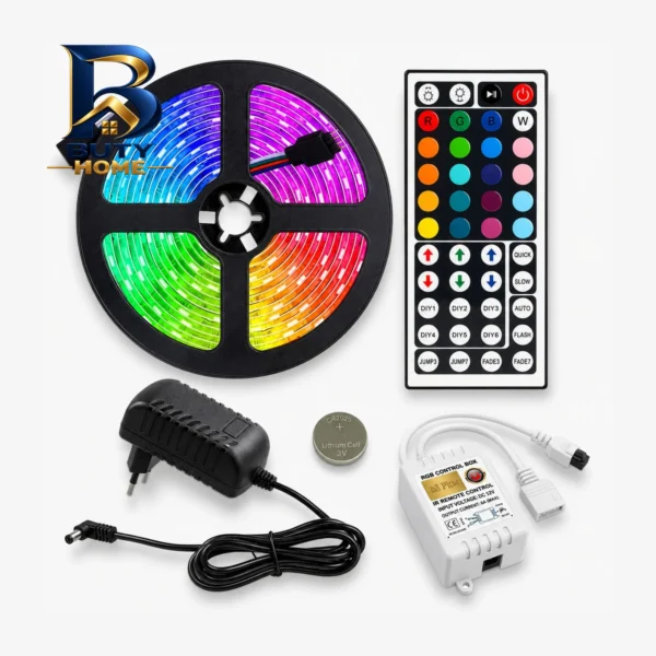 ریسه ال ای دی مدل As plus RGB۴۴ key طول ۵ متر اصل